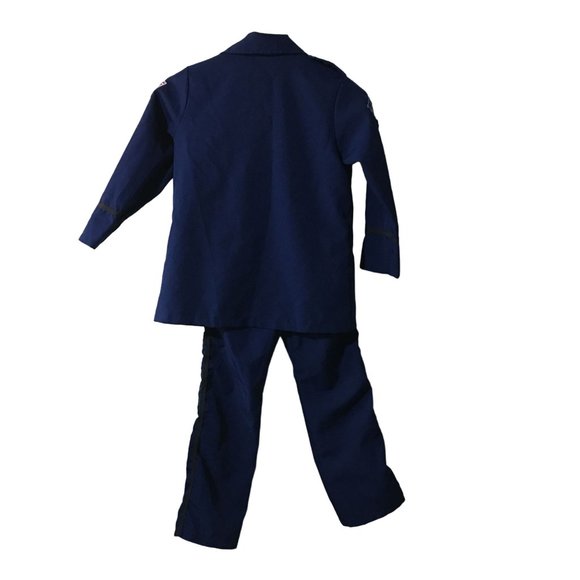 UNISEX KIDS 3 PIECE POLICE COSTUME SIZE MEDIUM 8-10 - Picture 3 of 5